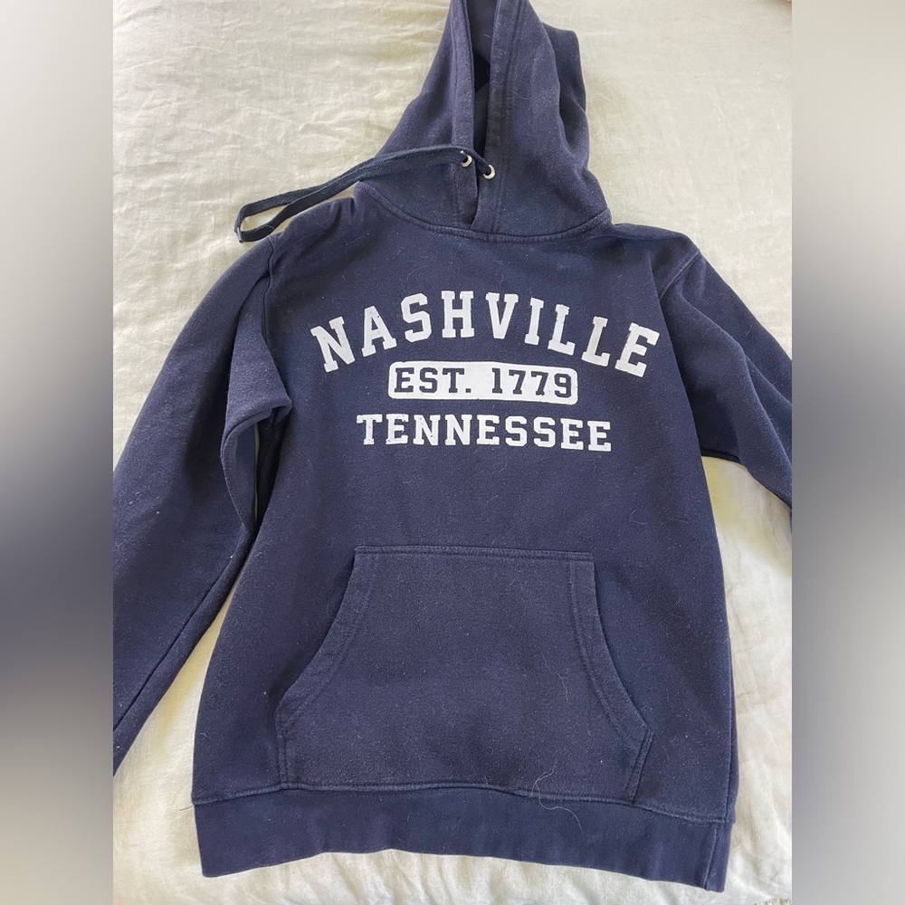 Nashville Tennessee Navy Hoodie Sweater